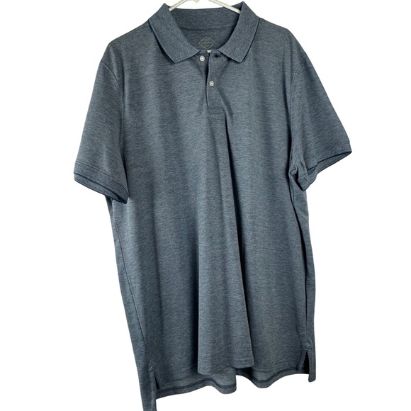 St. John's Bay Other - St Johns Bay Mens Polo Shirt Cotton Blue XL Comfort Flex Super Soft Knit Golf